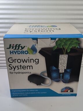 Jiffy Hydro Growing System - Indoor Hydroponics Kit (JHGROW-6)